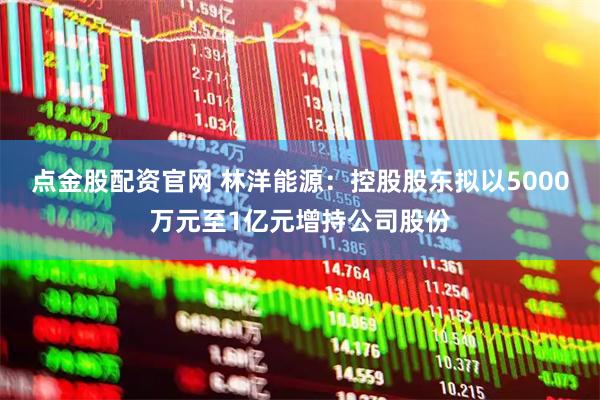 点金股配资官网 林洋能源：控股股东拟以5000万元至1亿元增持公司股份